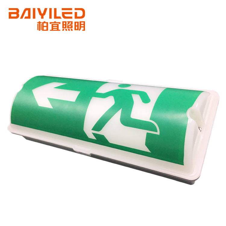 Acrylic Fire Factory Led Running Man Emergency Yellow Surelite Exit Sign