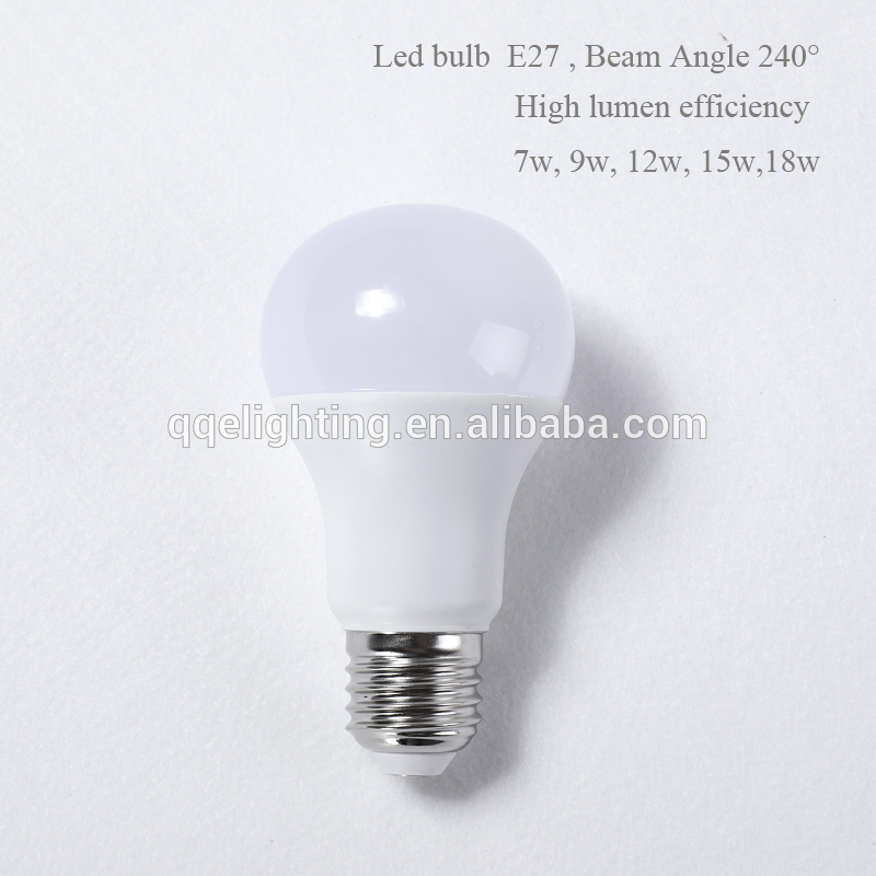 QQE Lighting high lumen 12w LED bulb, indoor light bulb wholesale