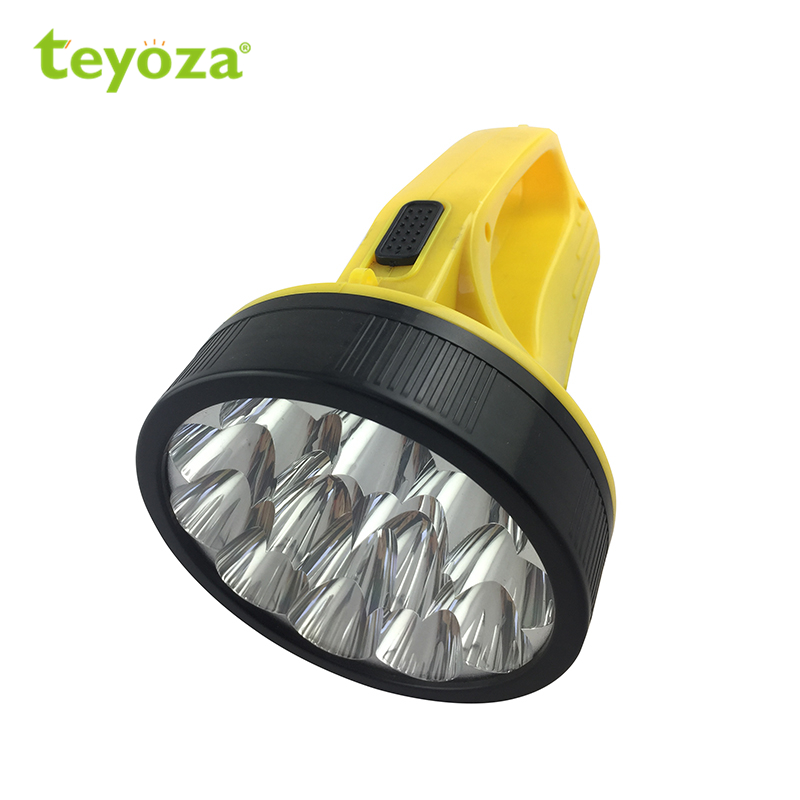High power ABS plastic housing rechargeable LED spotlight searching lights