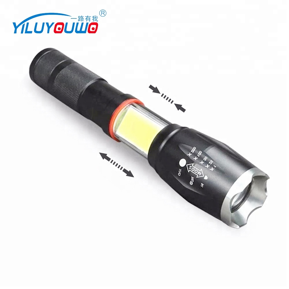 New Product Multi Function led flashlight with Aluminum Alloy Body