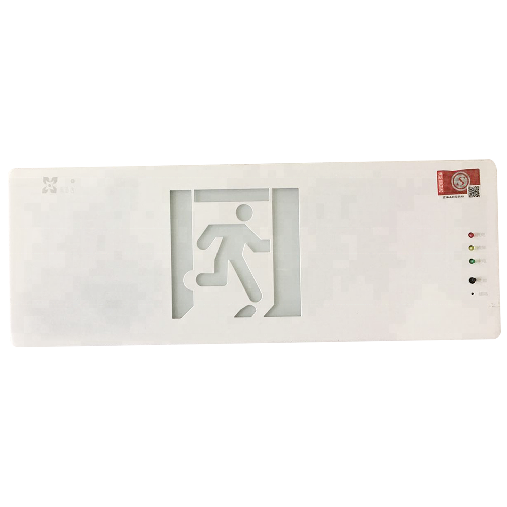 LST model 100L armature led rechargeable emergency exit sign broad with ce