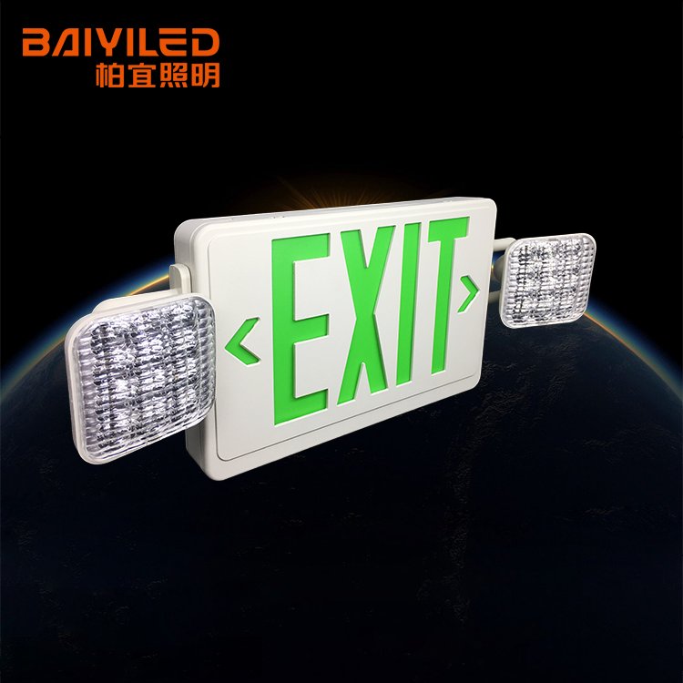 Ce Approved Way Out Led Acrylic Battery Widely Used Fire Emergency Exit Sign