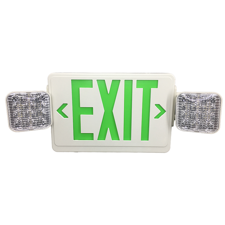 Dual Lite Light Exit 3hours 6500k Luminaire Self-contained Emergency Sign Lighting
