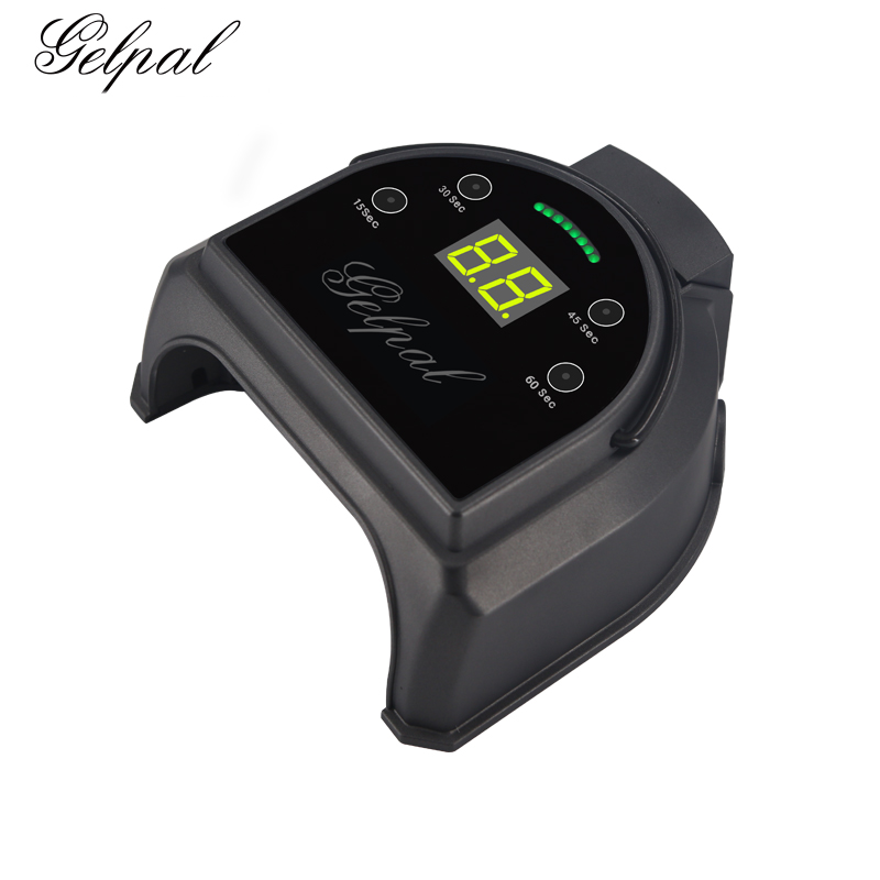 Free shipping Gelpal60W intelligent high quality quick-drying induction LED nail lamp