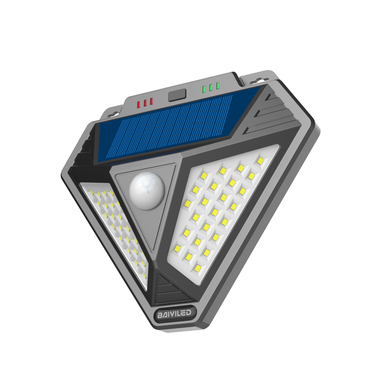 Garden Wall Lamp Mini Power Hallway Camping 90 Led Solar Light