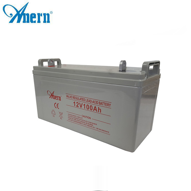 Free Maintenance agm battery 12v 100ah