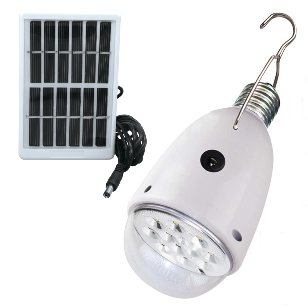 AC 85-265V solar emergency bulb with battery