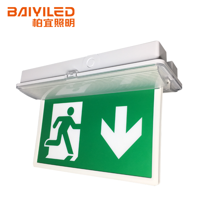 220V Emergency Light Elevator Antique Small Led Exit Sign
