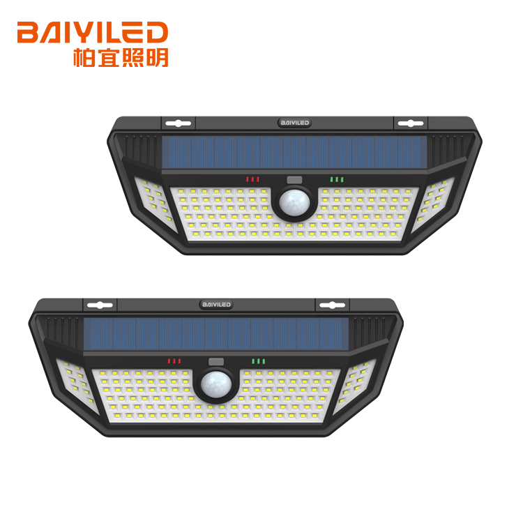 18650 Battery Garden Waterproof 20 Led Solar Motion Sensor Light