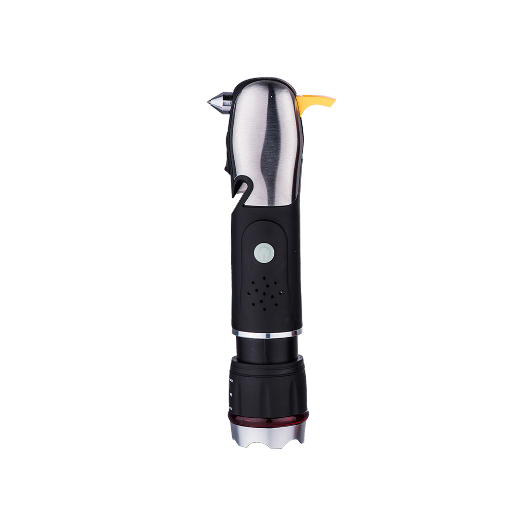 High Power Multi-Function Emergency Tool Torch Multi-Tool Led Flashlight With Seat Belt Cutter