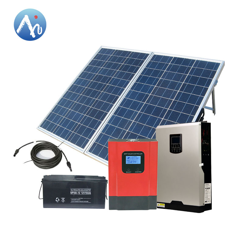 Solar concentrated photovoltaic low cost solar lighting system 5kw