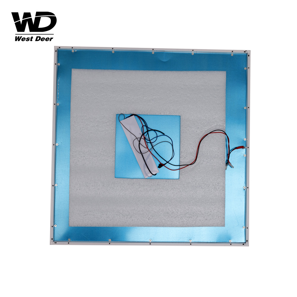 IP65 waterproof optional oled light panel square 595x595 600x600, custom your shape panel