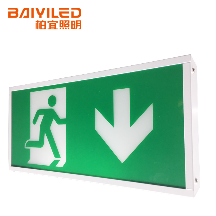 Best Quality Ni-cd Sc3.6v/2.0ah Green Metal No Non Electrical Exit Sign