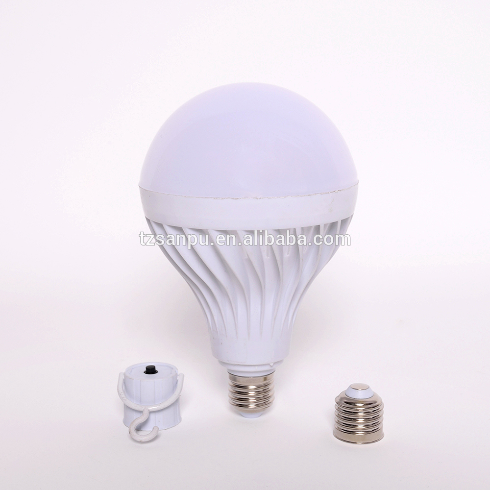 12W wholesale factory price intelligent rechargeable led emergency bulb