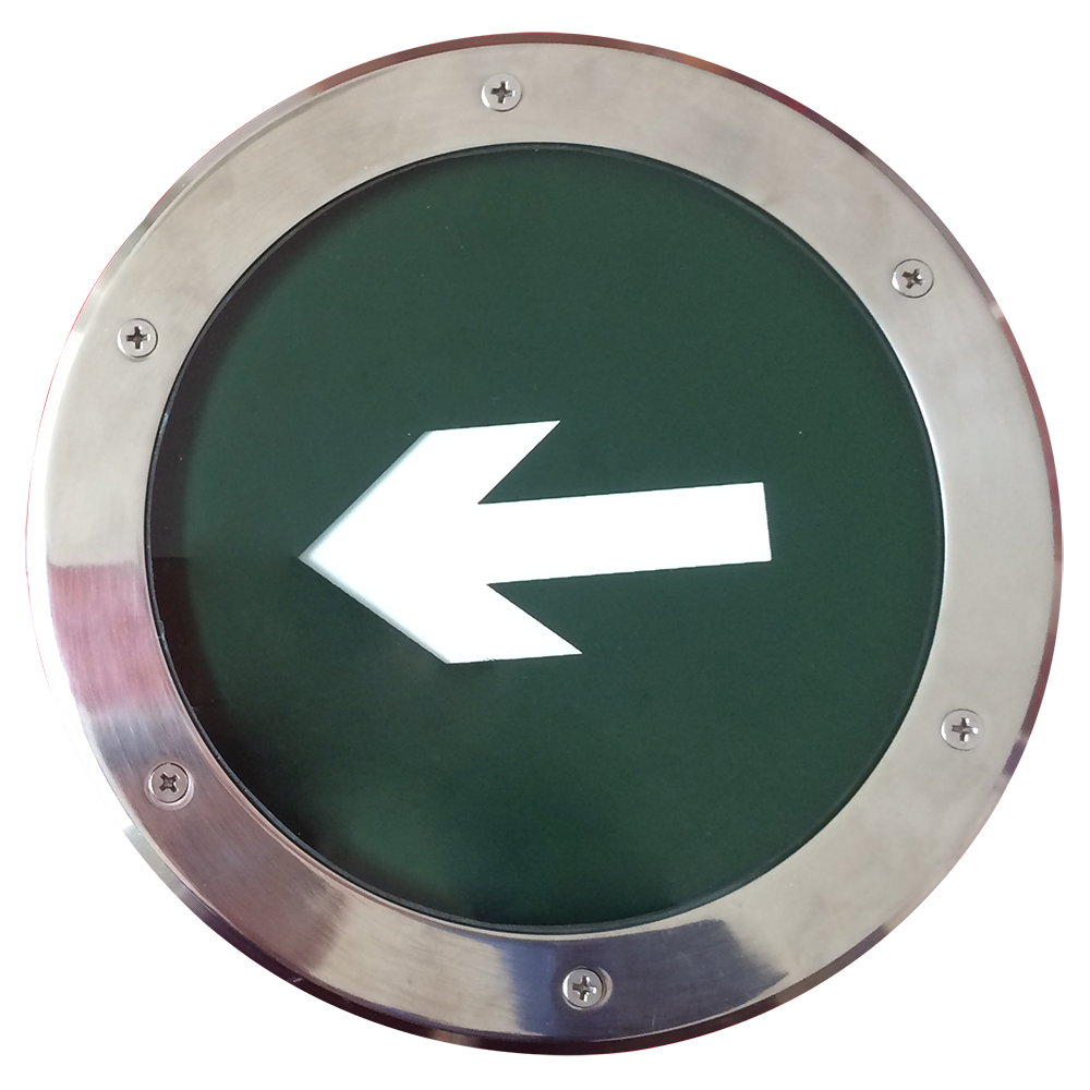 LST model 140H illuminate exit signage ground exit sign rechargeable exit sign