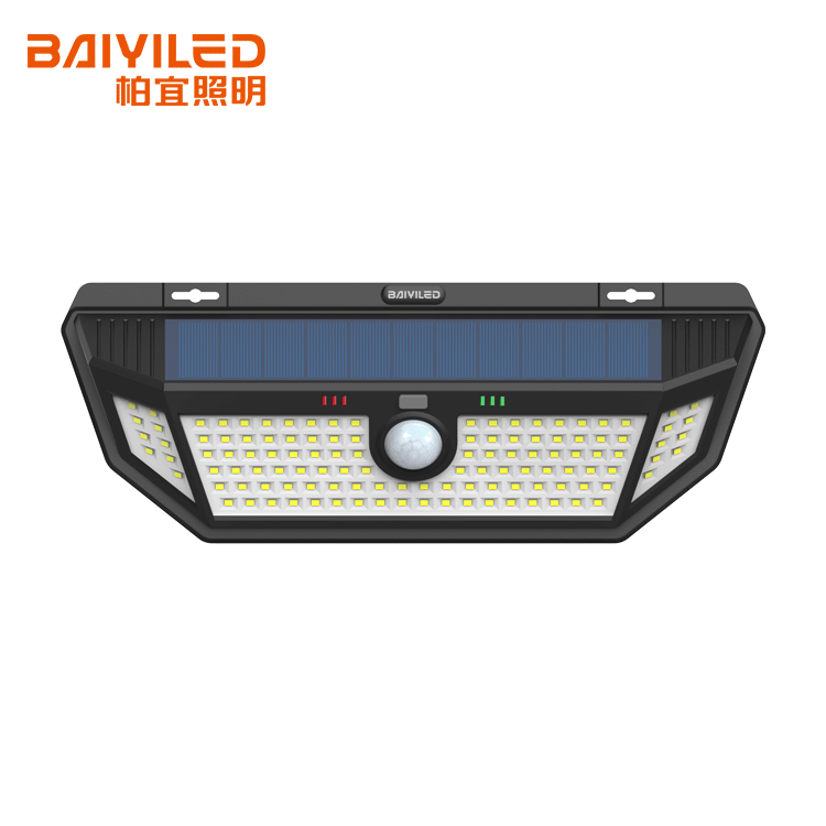 Motion Sensor Solar Led Light Garden Outdoor Wall