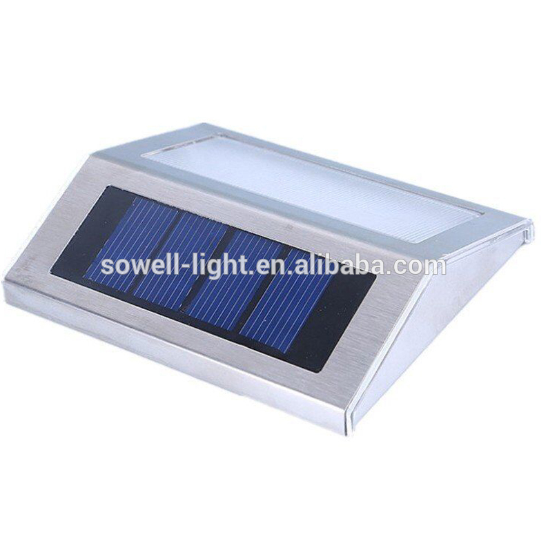 Waterproof IP65 outdoor lighting solar wall light with solar battery