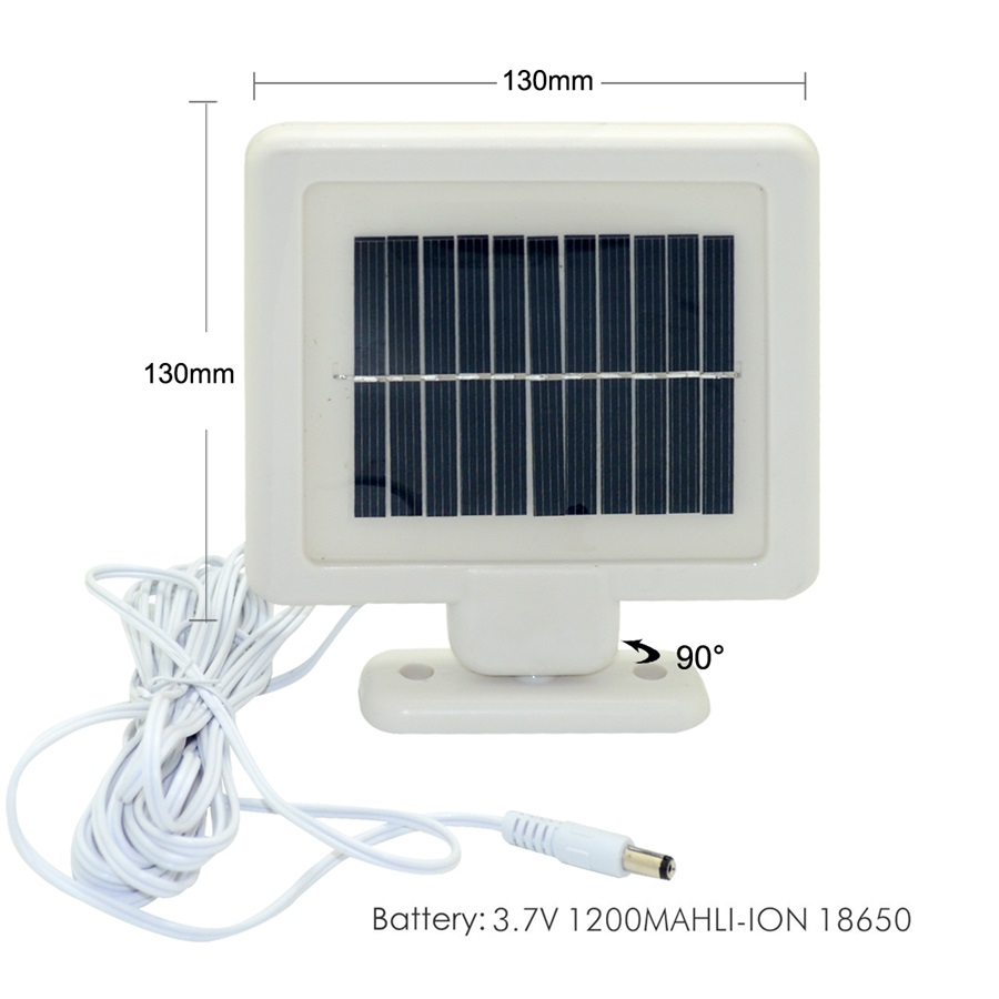 2019 Two Way Solar Powered Flood Light with Motion Sensor