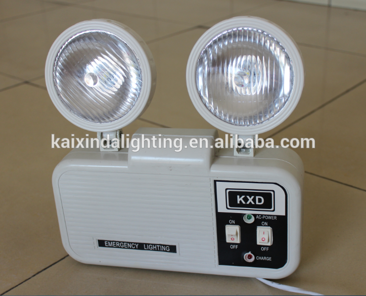 2*1w automatic LED two spot fire Emergency light KX-1098