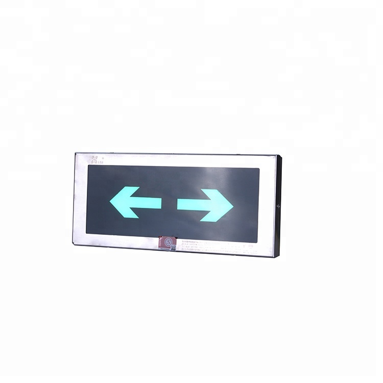 Luckstar Model 102  Led Rechargeable Emergency Exit Sign Light Board with Battery