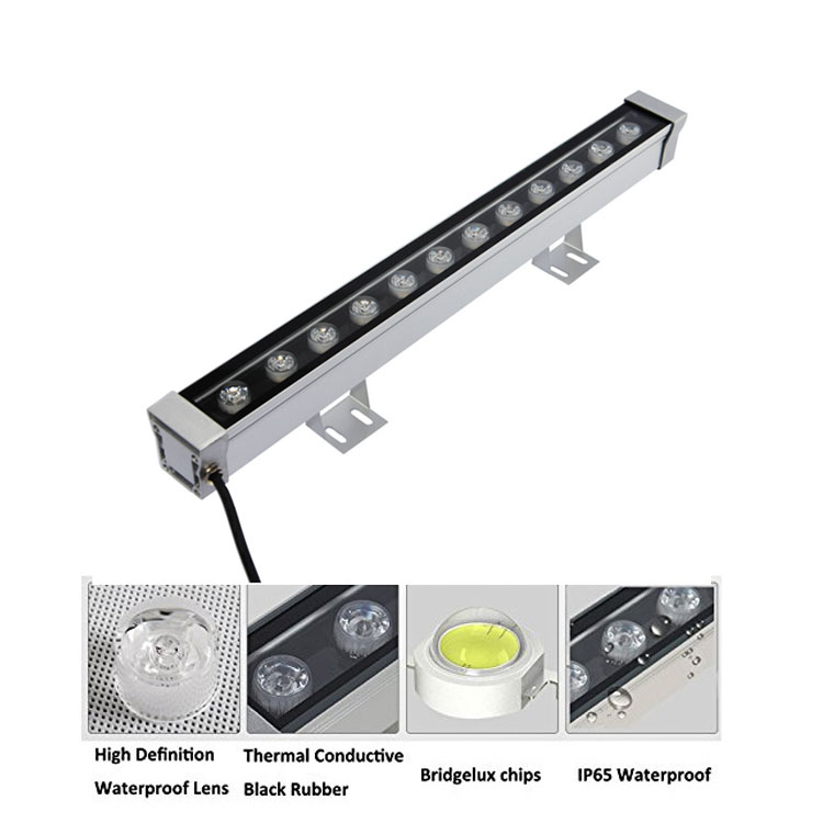 pvc ip65 waterproof camping led wall washer light