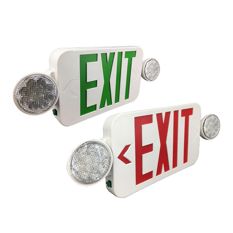 China Hanging Battery Blank Cover Led Photoluminescent Exit Sign