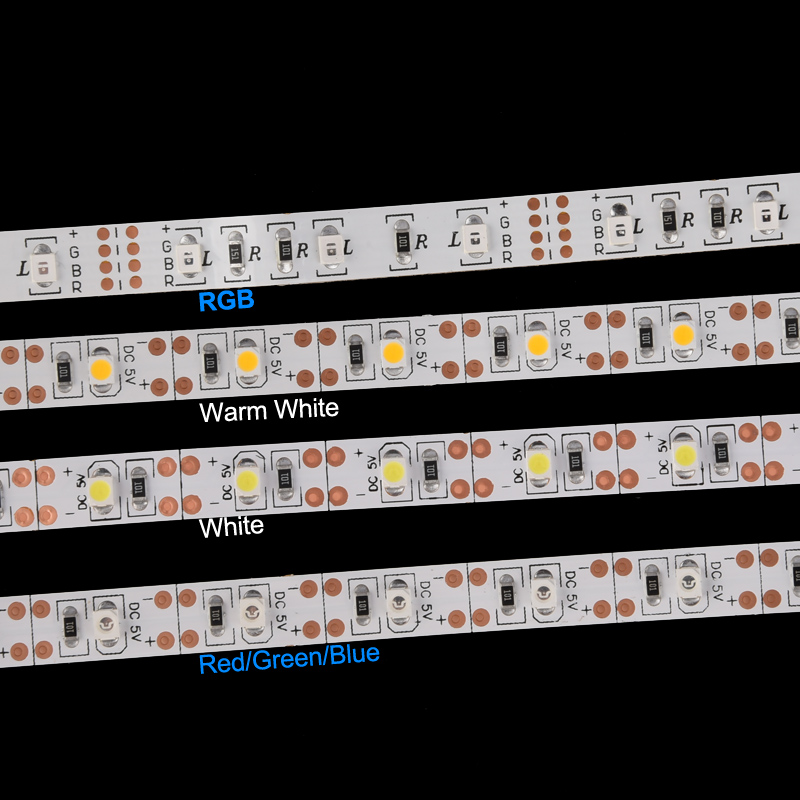 2835/3528/5050 5V USB RGB LED Mood Light/TV Back lighting/Strip Light 2835 USB Waterproof RGB TV Backlight