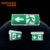 Save Energy Green Backlit Light Box Logo Ip65 Waterproof Led Exit Sign