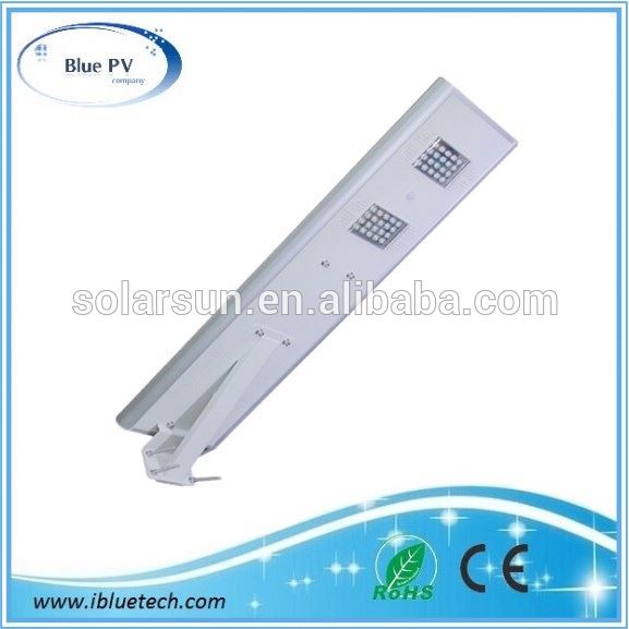 New product factory price portable 60W street LED solar light all in one design outdoor solar street light