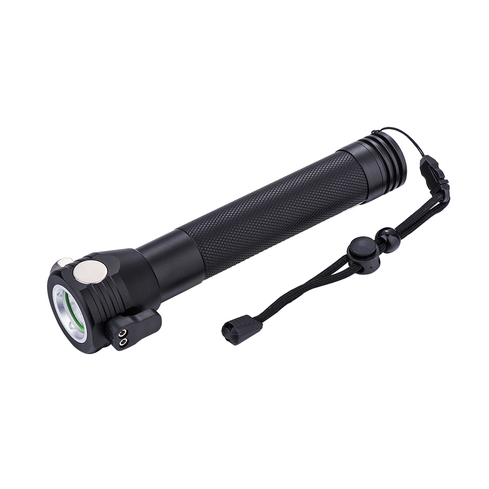 Multi-Function Safety Hammer COB LED Flashlight