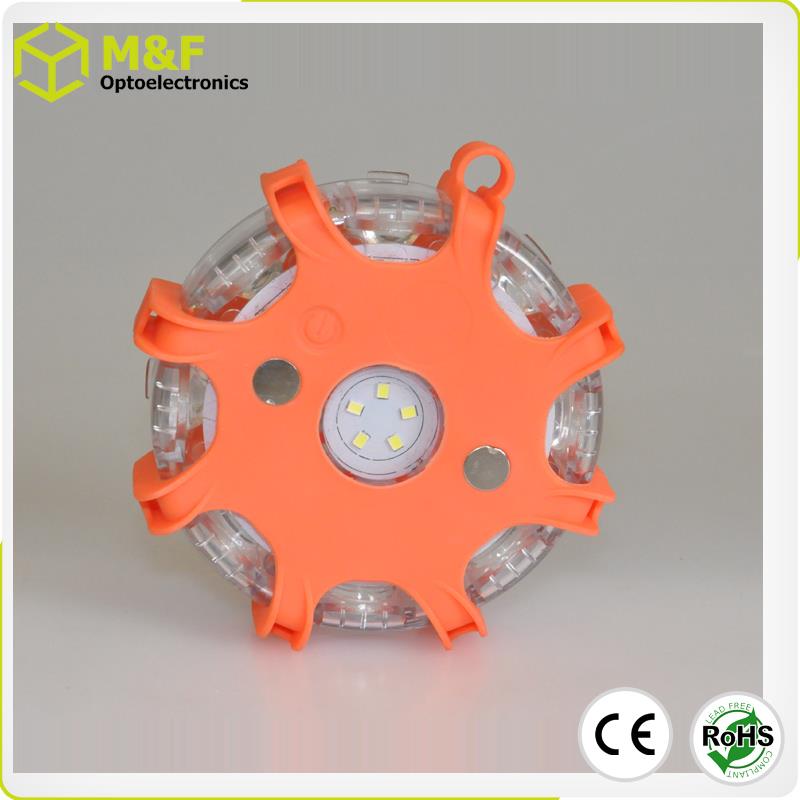 16 led flashing light warning with revolving function traffic light dry battery