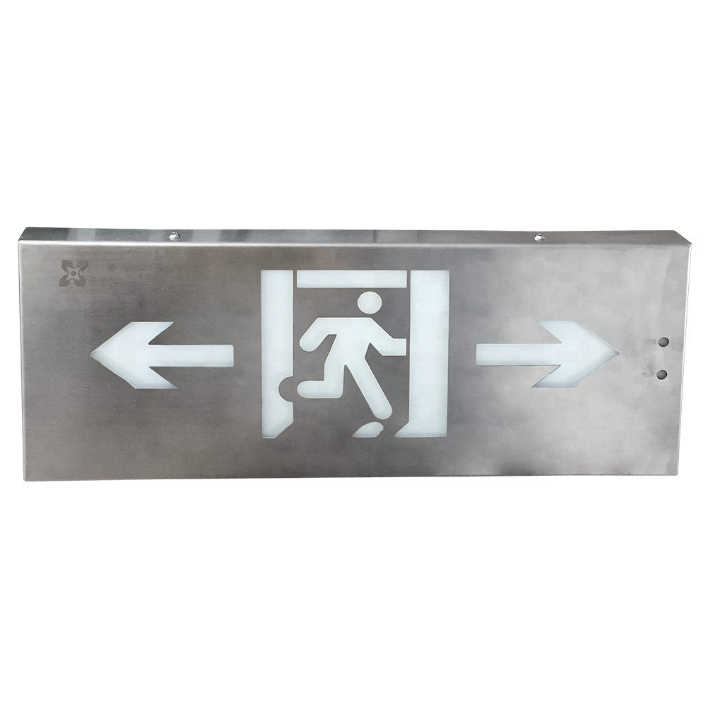 LST 116L IP54 waterproof emergency exit sign light led board