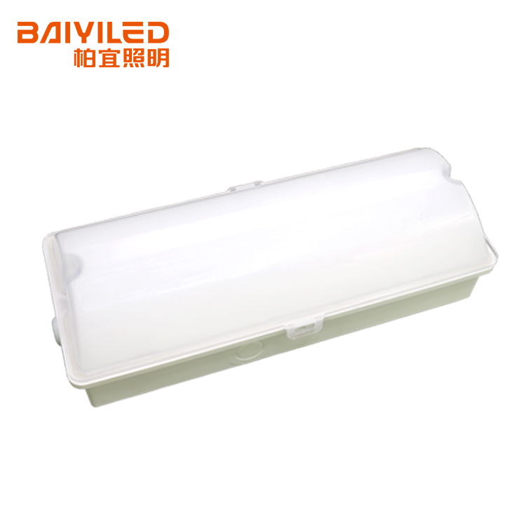 BAIYILED OEM/ODM Professional CE IP65 rechargeable led exit light