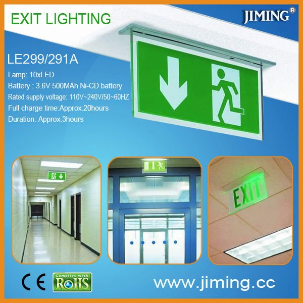 LE299-exit sign