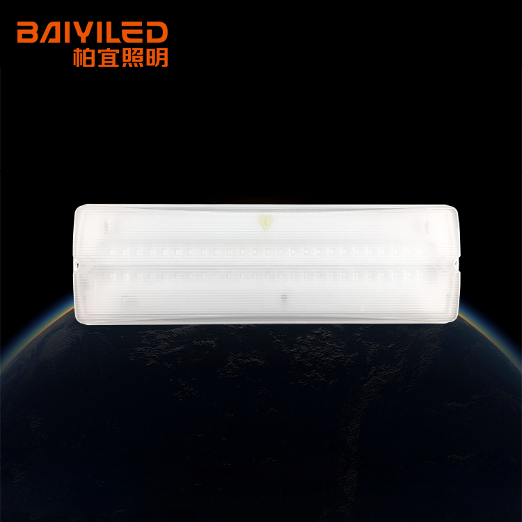 Ip65 Led Emergency Luminaire Running Man Lighting Lamp Bulkhead