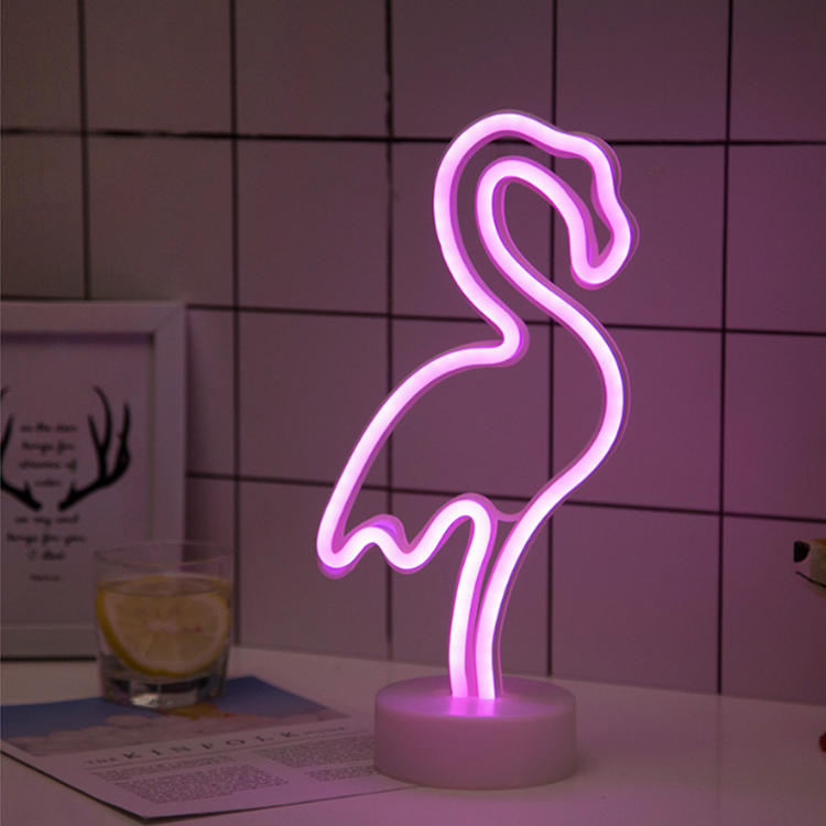 2018 New Led Tube Custom Star Neon Light Flamingo