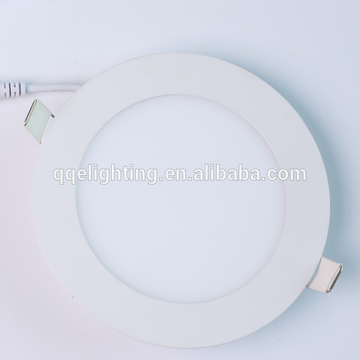 With CE, RoHS, SASO approval 6w 12w 18w 24w led panel Round Recessed