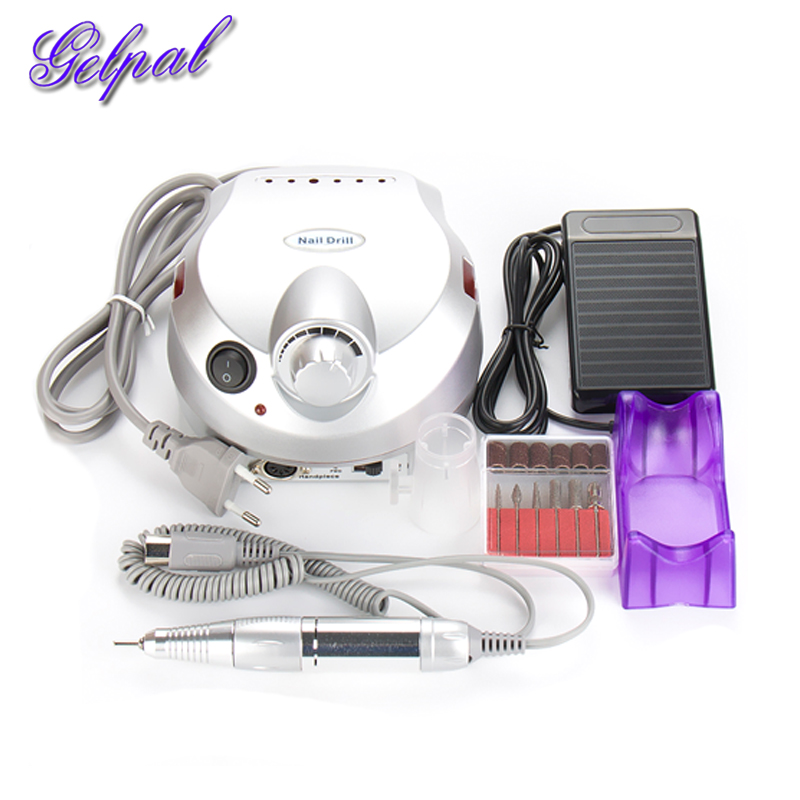 professional rechargeable electric nail drill 35000 rpm for manicure