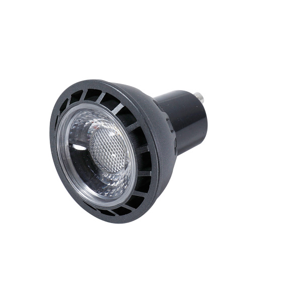 China factory wholesale no flicker 3w 5w aluminum and black spot light COB led spot light