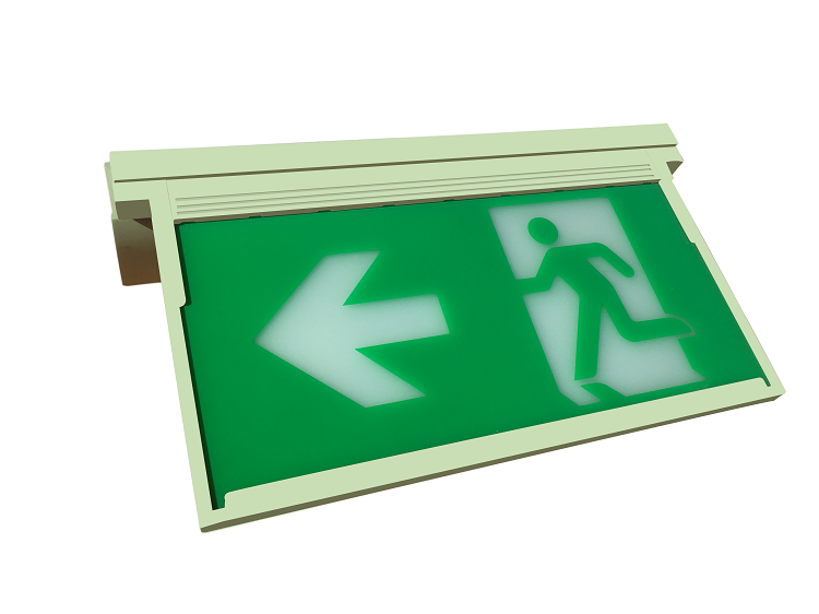 Wall Surface Mounted Led Emergency Light 5W Area Refuge Edgelit China Exit Sign Ce Certification
