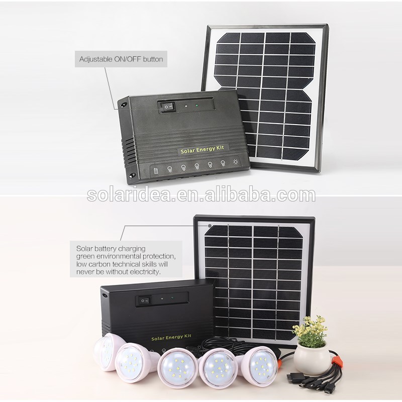 Best sale home electricity use panel solar system set