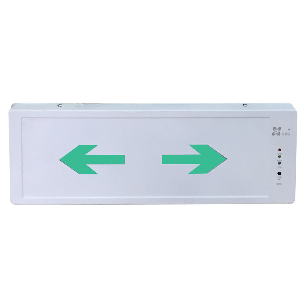 Wall mounted emergency exit sign light led board