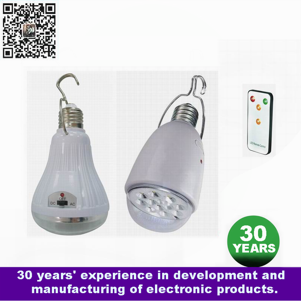 LED emergency tube bulb rechargeable lights lamp AC DC Wide voltage Tanzania Morocco Algeria Uganda Iraq Venezuela