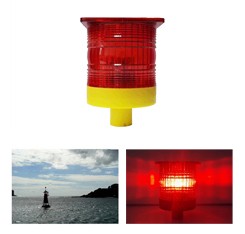 DoubleWise Barricade Solar led Rotating warning Light