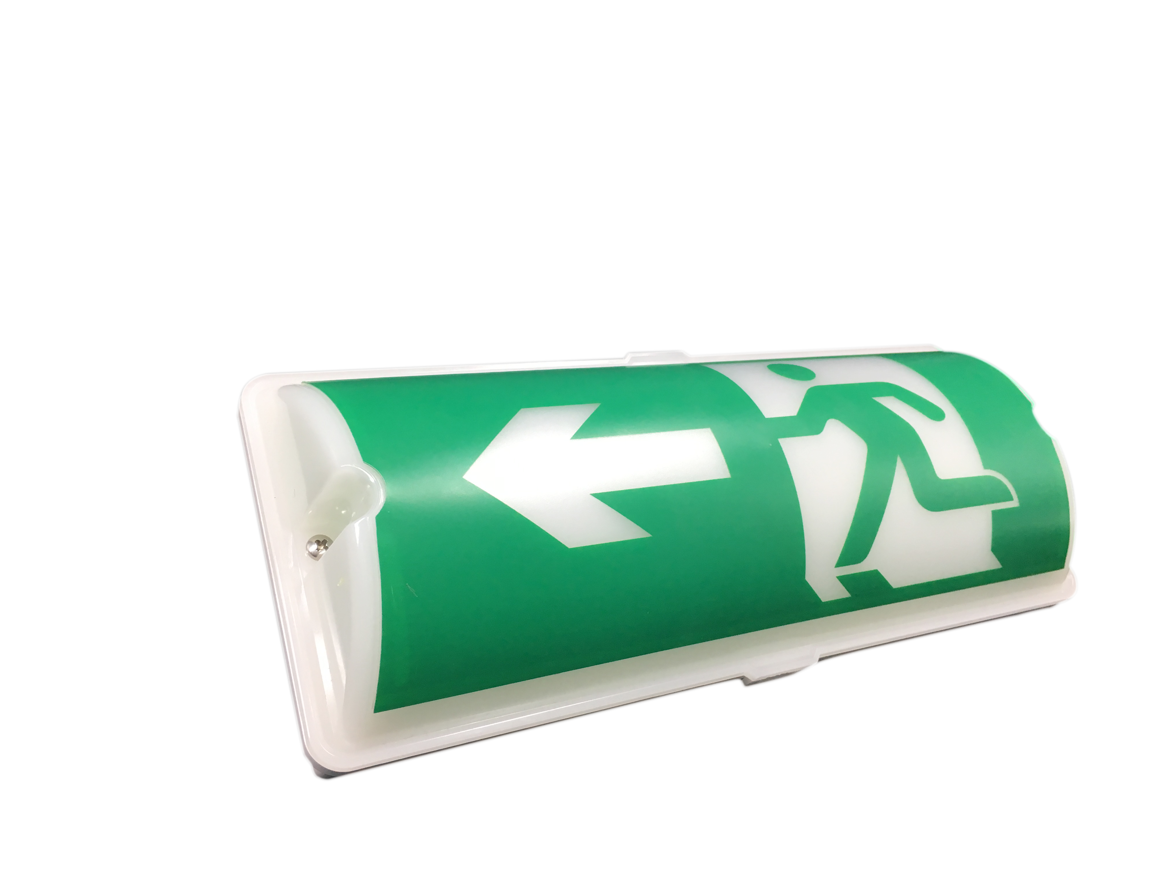 North American Standard Emergency Symbol Fire Luminous Glow Illuminated Exit Sign