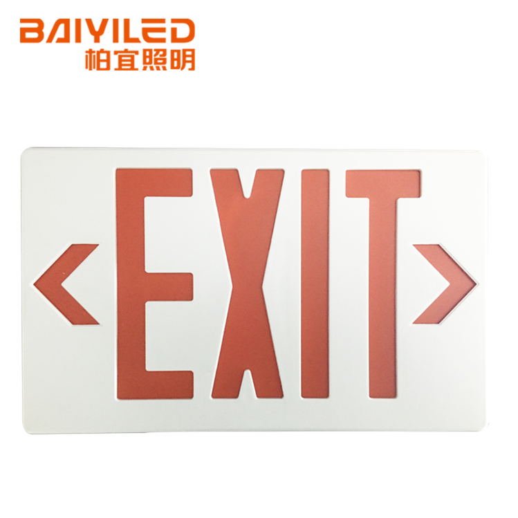 Canada Led Acrylic Sign Evacuation Ip20 Emergency Exit Light