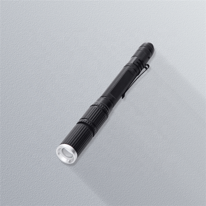 Long Distance Hotel Round Flat Tactical Flashlight 2000 Lumen