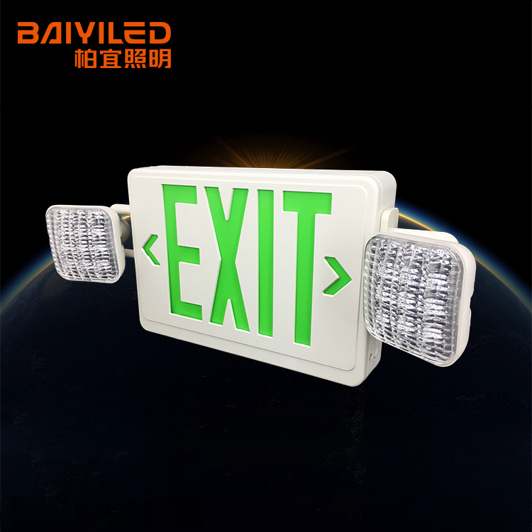 Emergency Green Charging Led Channel Letter Sign Battery Back Up Twinspot Light