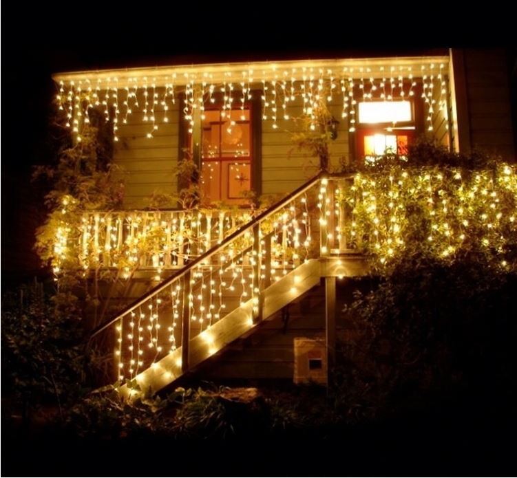 Fuel Cell Salt Water Powered LED solar String Fairy Light Decoration room red led Christmas tree twinkle string lights