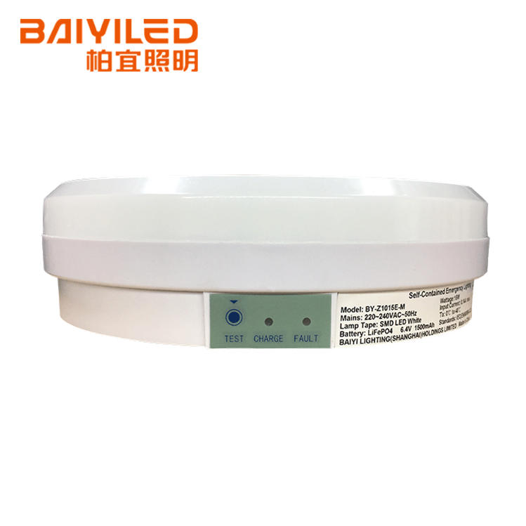 Ceiling Light Fan Led Modern 3 Hour Emergency Luminaire